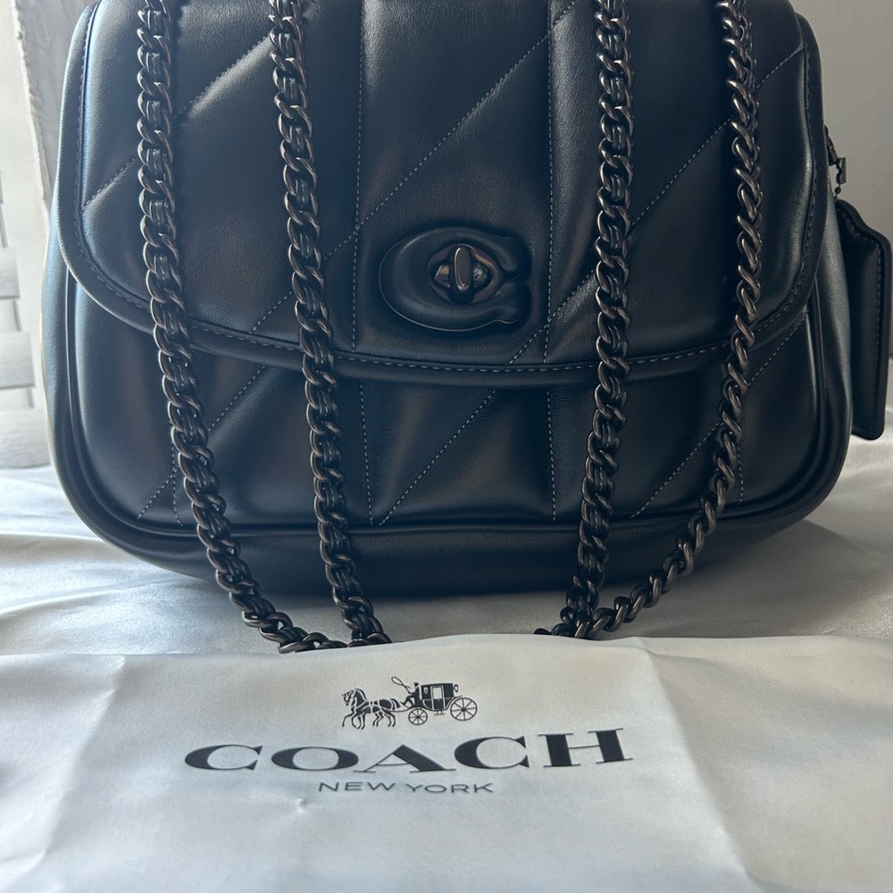 NEW Quilted Pillow Madison shoulder Bag V5